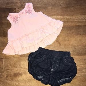 💕Adorable! Baby Girl Shorts Outfit